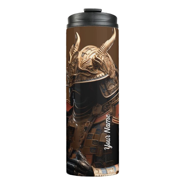 Bouteilles Isothermes Nom personnalisé Warrior Armor Thermal Tumbler (Devant)