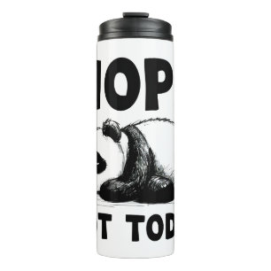 Bouteilles Isothermes Non Pas Aujourd'Hui Panda Thermal Tumbler Voyage M