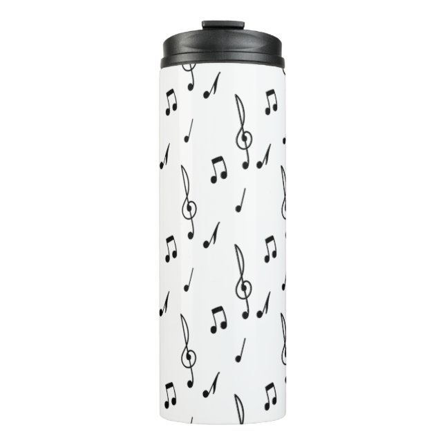 Bouteilles Isothermes note de musique Motif Musique Thème Treble Clef (Devant)