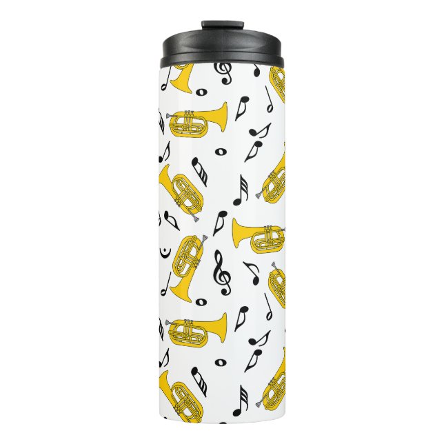 Bouteilles Isothermes *Notes de musique Baritone Marching (Devant)