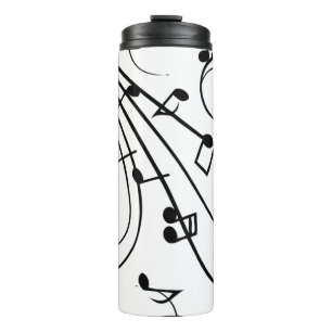 Bouteilles Isothermes Notes de musique fantaisie