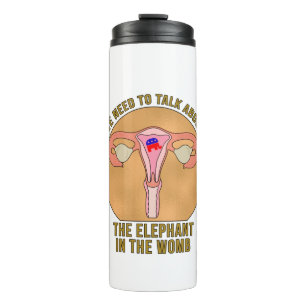 Bouteilles Isothermes Nous devons parler de l'éléphant dans le ventre