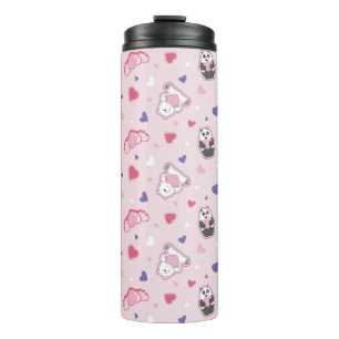 Bouteilles Isothermes Nous les ours nus - Valentine Hearts Motif