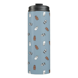 Bouteilles Isothermes Nous Ours nu - Ours en verre soleil Motif
