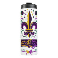 Nouvelle-Orléans Mardi Gras jaune violet vert