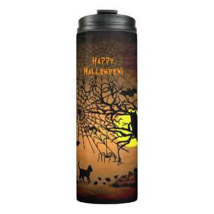 Bouteilles Isothermes Nuit d'Halloween, Joyeux Halloween !