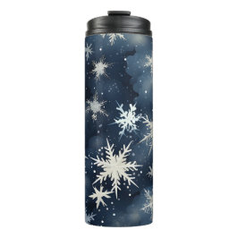 Bouteilles Isothermes Nuit hivernale neige