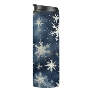 Bouteilles Isothermes Nuit hivernale neige