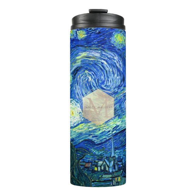 Bouteilles Isothermes Nuit Van Gogh Starry (Devant)