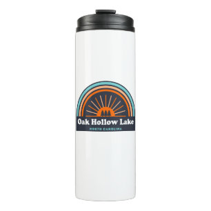 Bouteilles Isothermes Oak Hollow Lake Caroline du Nord Rainbow