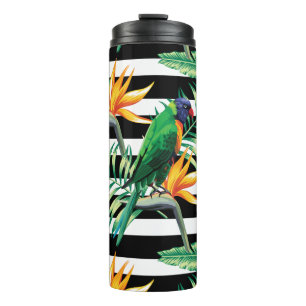 Bouteilles Isothermes Oiseau tropical coloré