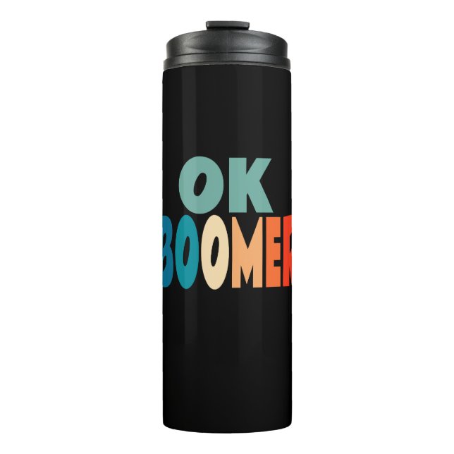 Bouteilles Isothermes Ok Boomer (Devant)