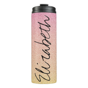 Bouteilles Isothermes Ombre de Parties scintillant de citronnade rose