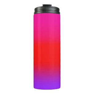 Bouteilles Isothermes Ombre rouge violet magenta Festive