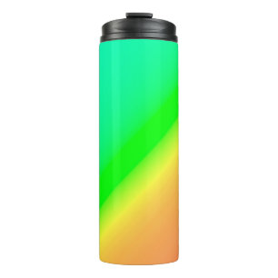Bouteilles Isothermes Ombre vert diagonale