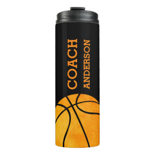 Bouteilles Isothermes Orange moderne à la mode personnalisée par