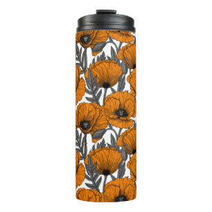 Bouteilles Isothermes Orange papillon thermique