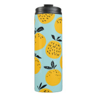 Oranges fruits sans couture motif