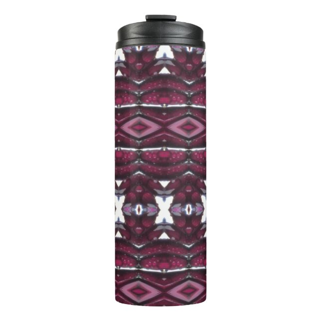 Bouteilles Isothermes Osteo Ikat pourpre (Devant)