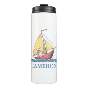 Bouteilles Isothermes Où sont les choses sauvages   Ajouter Votre Nom