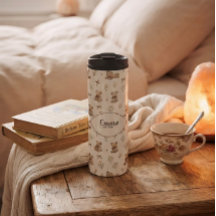 Ours en peluche vintage personnalisé Cottagecore C