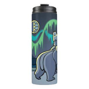 Bouteilles Isothermes Ours natif Tumbler Musique Ours polaire Boire