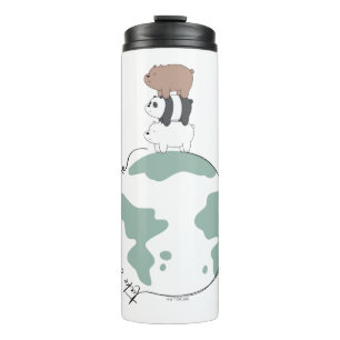 Bouteilles Isothermes Ours nus - Prenez soin de votre maison