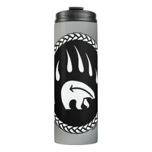 Bouteilles Isothermes Ours Tribal Art Tumbler Mugs Ours Polaire Boire
