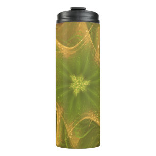 Bouteilles Isothermes Palette verte légère et fractée du tambour thermiq