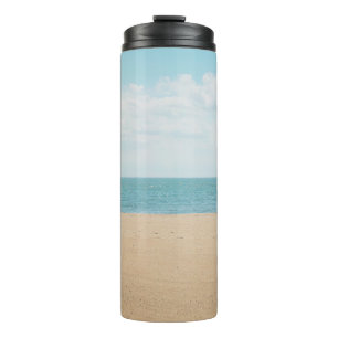 Bouteilles Isothermes Palmier artificiel vert en bord de mer