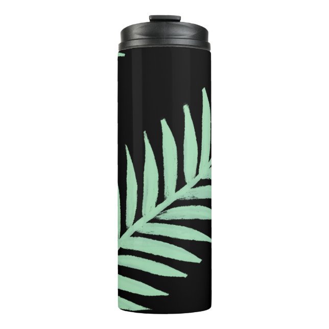 Bouteilles Isothermes Palmier Vert Menthe (Devant)