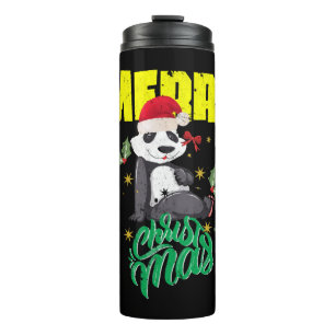 Bouteilles Isothermes Panda de Noël