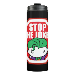 Bouteilles Isothermes Panneau Chibi "Stop The Joker"