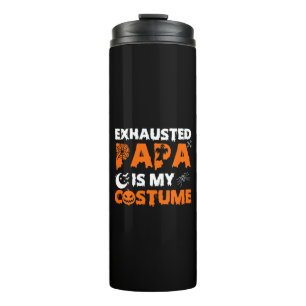Bouteilles Isothermes papa épuisé est mon déguisement 