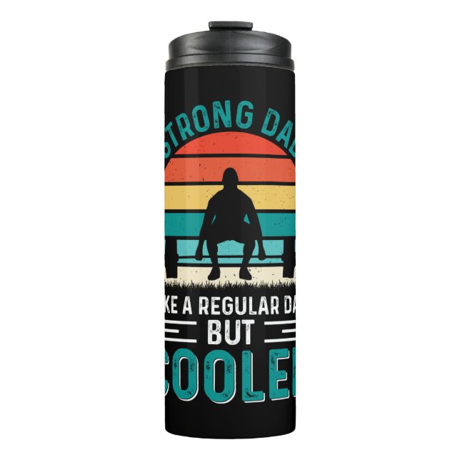 Bouteilles Isothermes Papa fort (Devant)