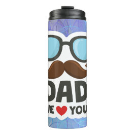 Bouteilles Isothermes Papa, on t'aime