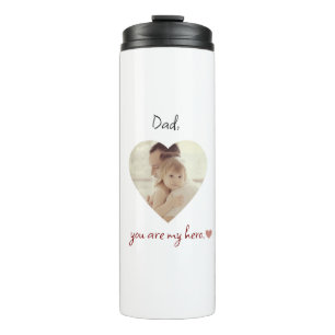 Bouteilles Isothermes Papa Personnalisé Vous Êtes Mon Héros Thermal Tumb