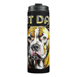 Bouteilles Isothermes Papa Pit Bull   Amoureux des chiens 