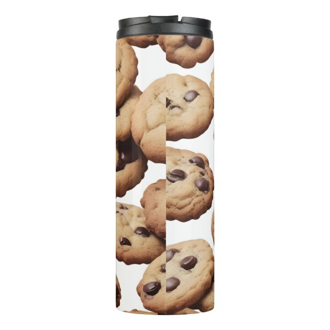 Bouteilles Isothermes Papier d'emballage de biscuits à puce à chocolat (Dos)