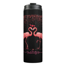 Bouteilles Isothermes Papier d'enveloppement Valentine Flamant rose rose
