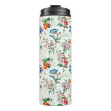 Papier peint antique floral France 1830