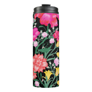 Bouteilles Isothermes Papier peint floral Motif de grandes fleurs