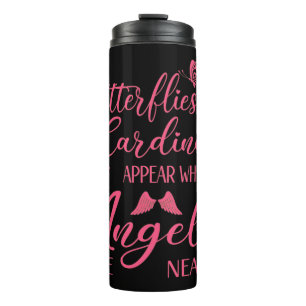 Bouteilles Isothermes Papillons & Cardinaux Apparaissent Quand Angel Est