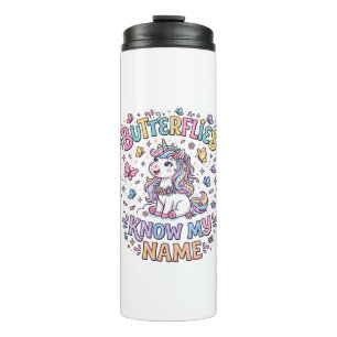 Bouteilles Isothermes Papillons Licorne Connaissent Mon Nom Charmant Art