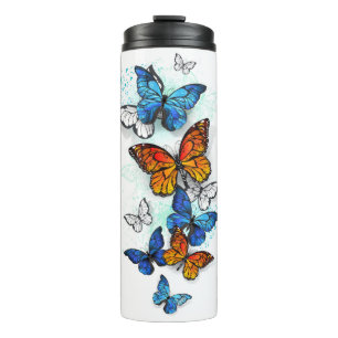 Bouteilles Isothermes Papillons volants Morpho et Monarch