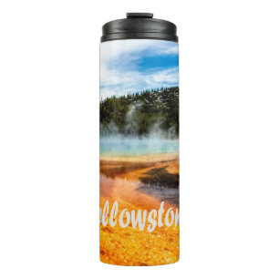 Bouteilles Isothermes Parc national de Yellowstone Montagnes Nature Anim
