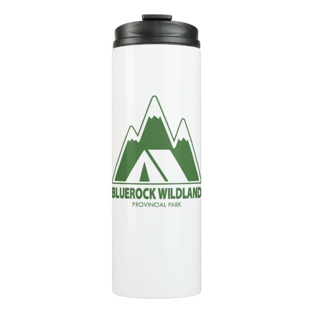 Bouteilles Isothermes Parc provincial Bluerock Wildland Mountain Camping (Devant)