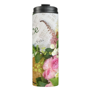 Bouteilles Isothermes Paris Café Rose Tumbler Thermal
