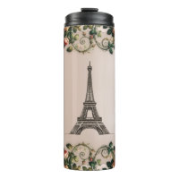 Paris Rose Vins Tour Eiffel Shabby Chic