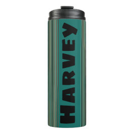 Bouteilles Isothermes Parleur thermique à bande Turquoise personnalisée